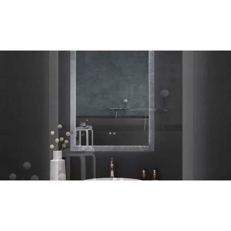 Ancerre Designs Otto Metal Flat LED Wall Mirror