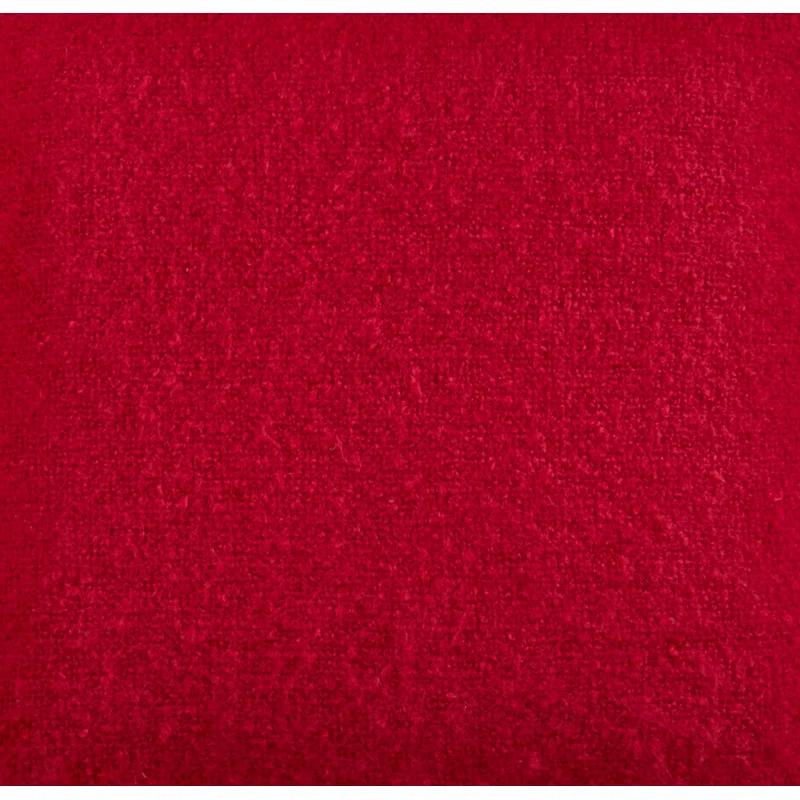 Saro Angora Collection Reversible Pillow Cover