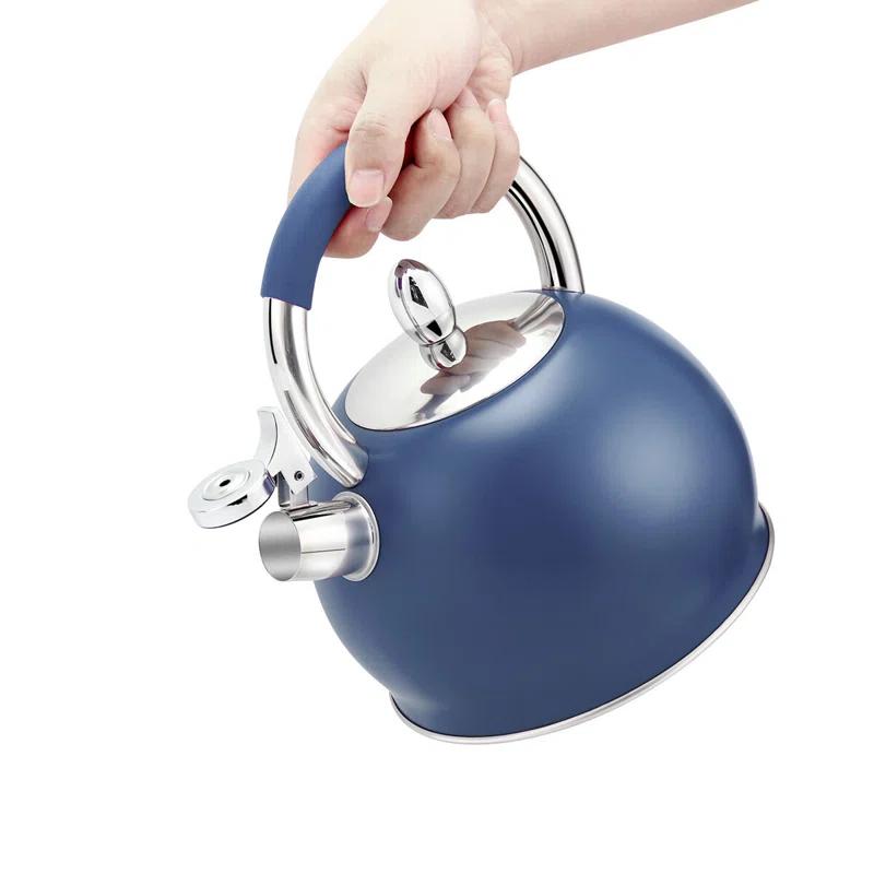 HAUS ROLAND HAUS ROLAND 3.2 Quarts Stainless Steel (18/10) Whistling Stovetop Tea Kettle