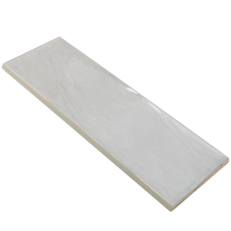 Bond Tile Pacific 12" x 4" Ceramic Bullnose Wall Tile Trim