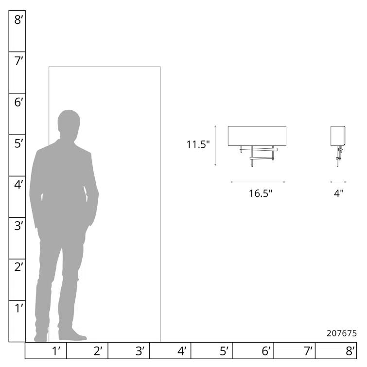 Cavaletti 2 - Light Flush Mounted Sconce