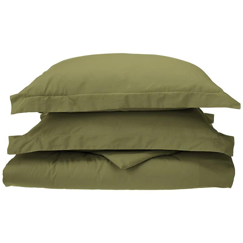 Modern & Contemporary Sateen Duvet Cover Set