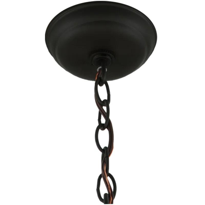 Meyda Tiffany & Stained Glass 1 - Light Mahogany Bronze Single Pendant