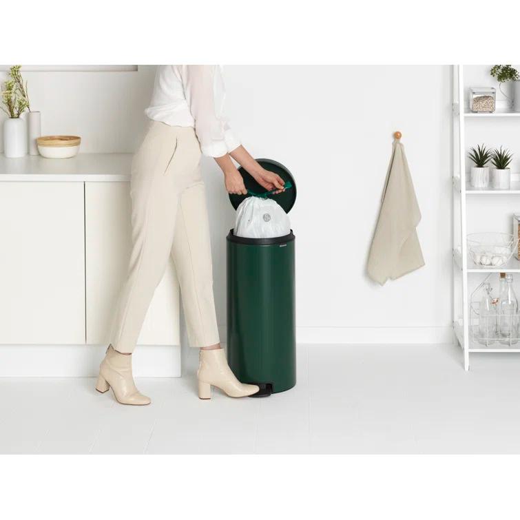 Brabantia NewIcon Step On Trash Can, 8 Gallon (30 Liter)