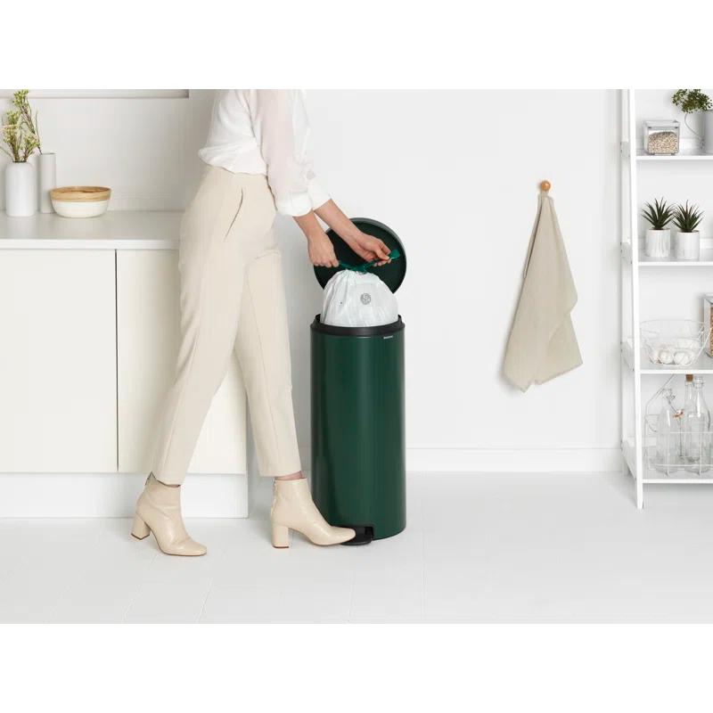 Brabantia NewIcon Step On Trash Can, 8 Gallon (30 Liter)