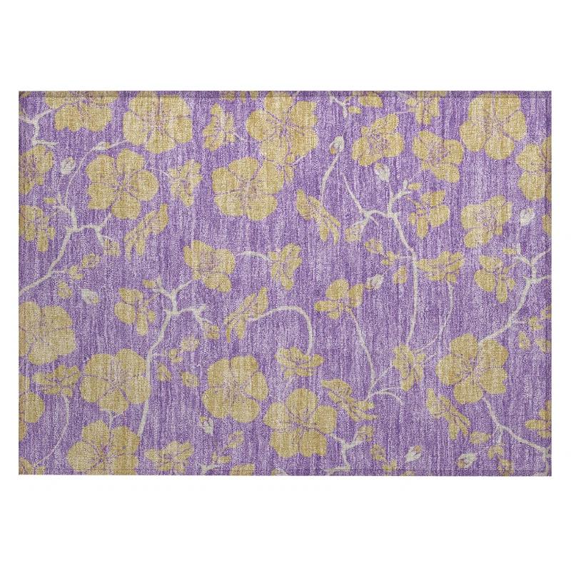 Machine Washable Indoor/Outdoor Chayden ACN1032 1'8" x 2'6" Rug