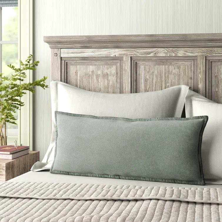 RE/FINE™ Montague 100% Cotton Lumbar Rectangular Pillow & Reviews | AllModern