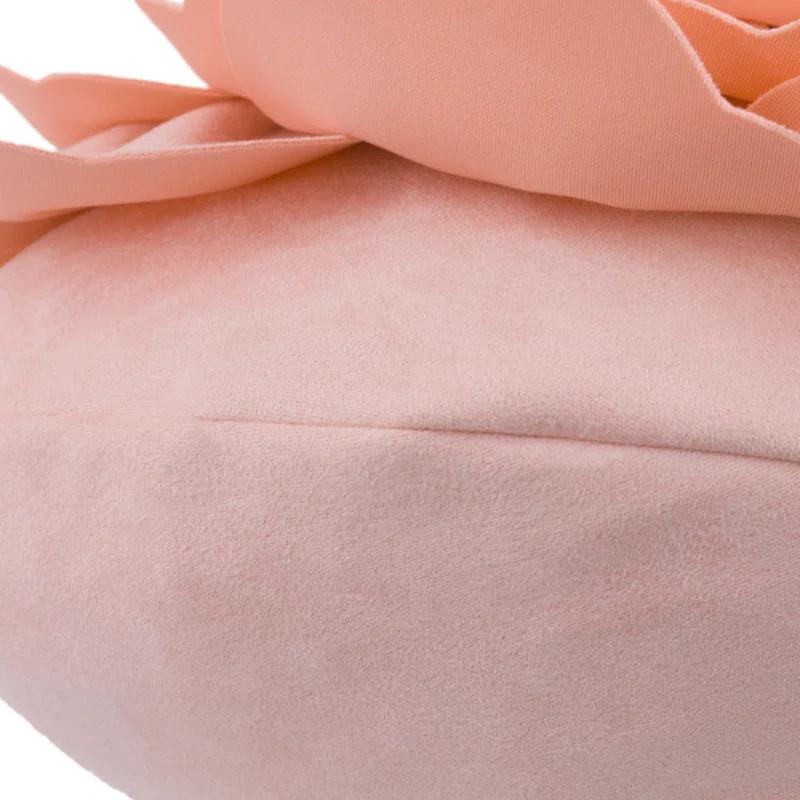 JWH 3D Floral Throw Pillow Floral Throw Pillow