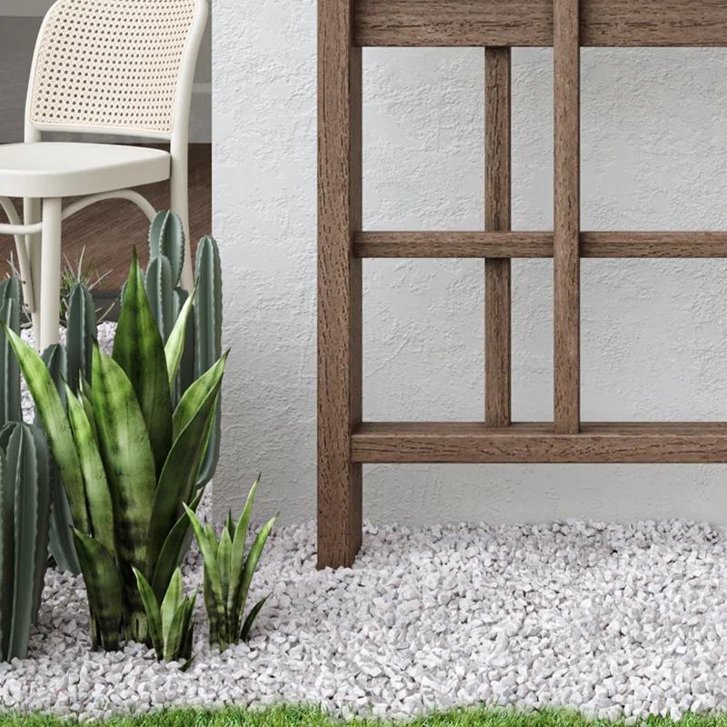 Vita 84'' H x 60'' W Vinyl Lattice Panel Trellis