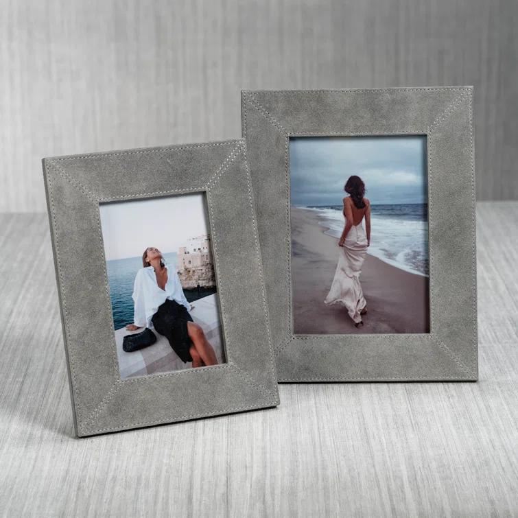 Suede Leather/ MDF Picture Frame