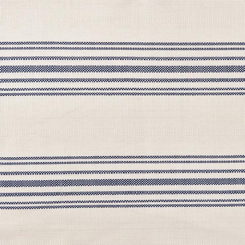 HiEnd Accents Prescott Ticking Stripe Pattern Woven Classic Chic Casual Farmhouse Coastal 3 Piece Duvet Cover Set