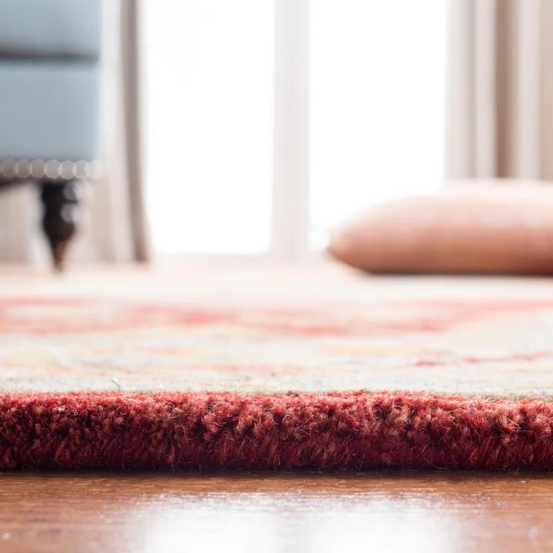 Fleur De Lis Living Mavek Hand Tufted Wool Oriental Rug