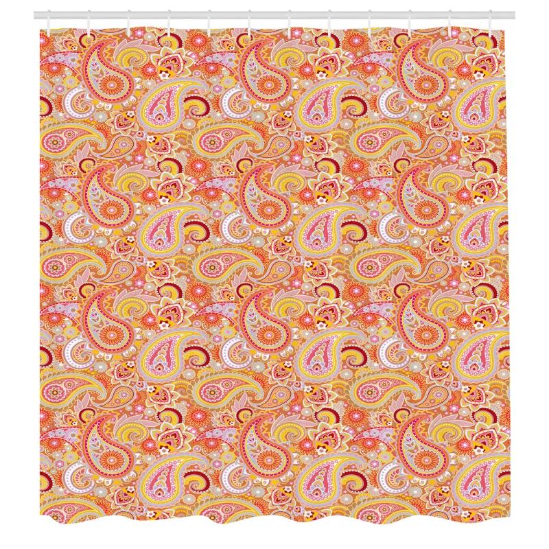 Ambesonne Shower Curtain with Hooks Included