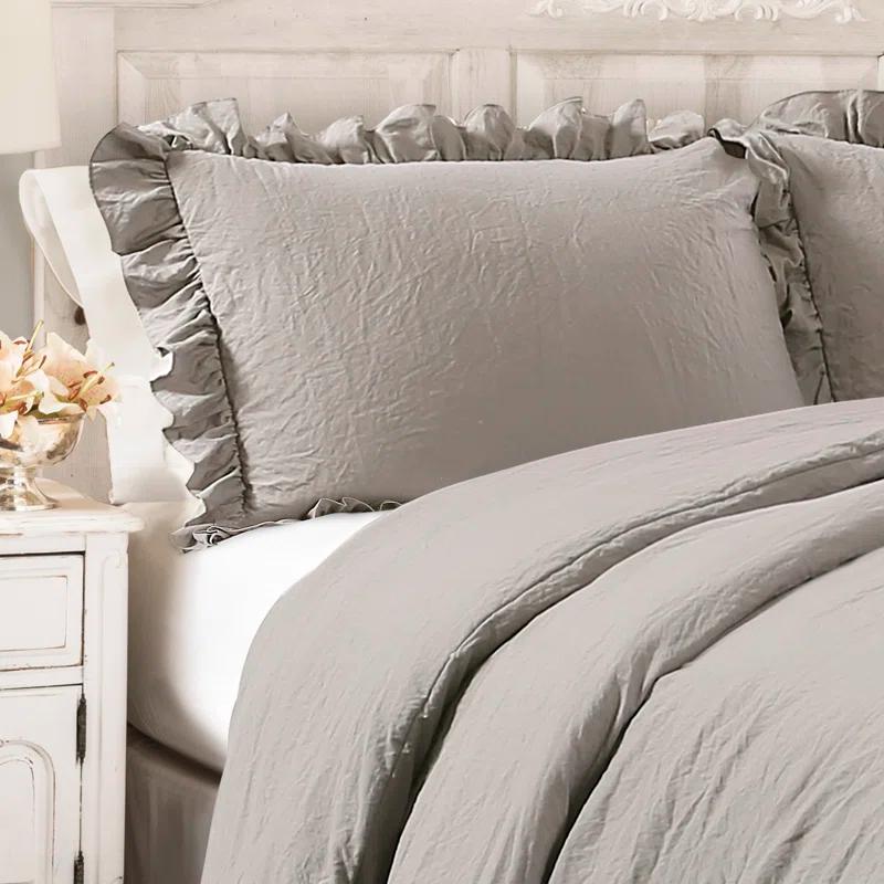 Lush Decor Reyna Microfiber 3 Piece Comforter Set