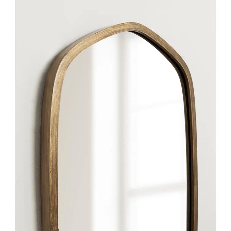 Glover Wood Hexagon Mirror