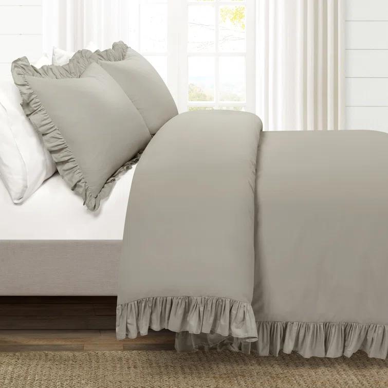 Lush Decor Cotton Duvet Cover Set