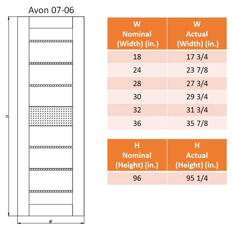Belldinni Solid + Manufactured Wood Paneled Prehung Door