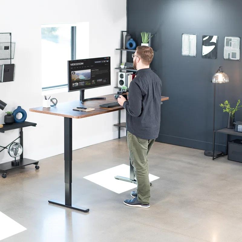 Vivo Black Electric Dual Motor Desk Frame