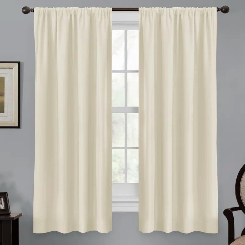 Zenna Home Polyester Curtain Single Panel