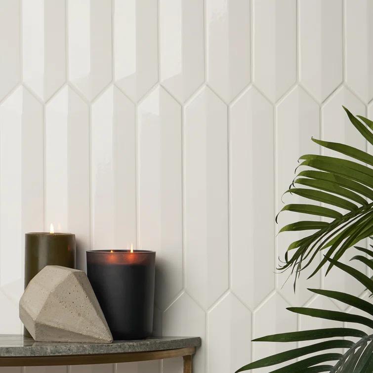 Bond Tile Lois 2.6" x 13" Ceramic Wall Tile