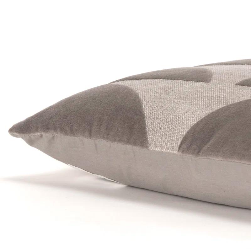 Joshelin Embroidered Cotton Throw Pillow
