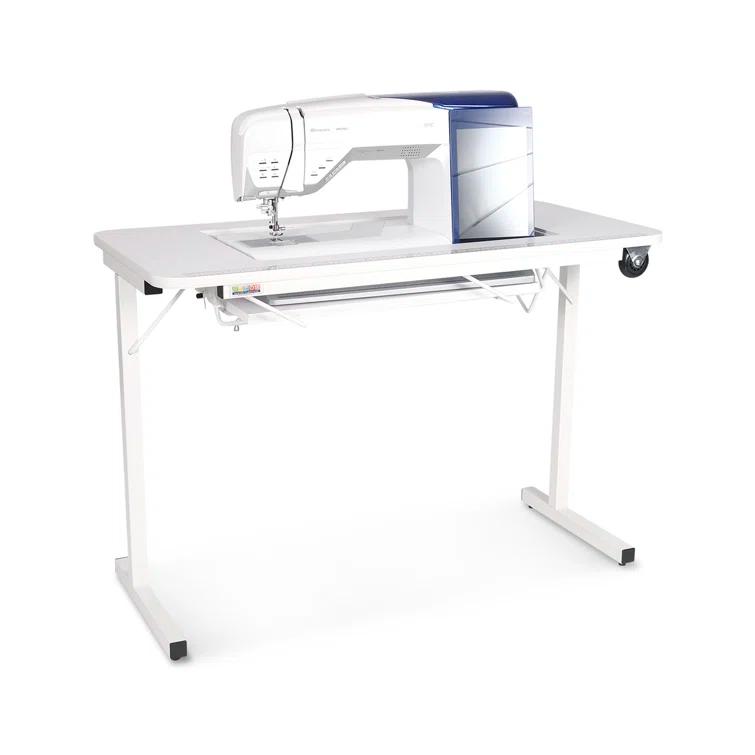 Arrow Sewing Gidget II Sewing Table with Manual Machine Lift by Arrow Classic Sewing Furniture
