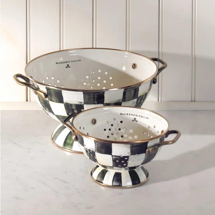 MacKenzie-Childs Large Colander