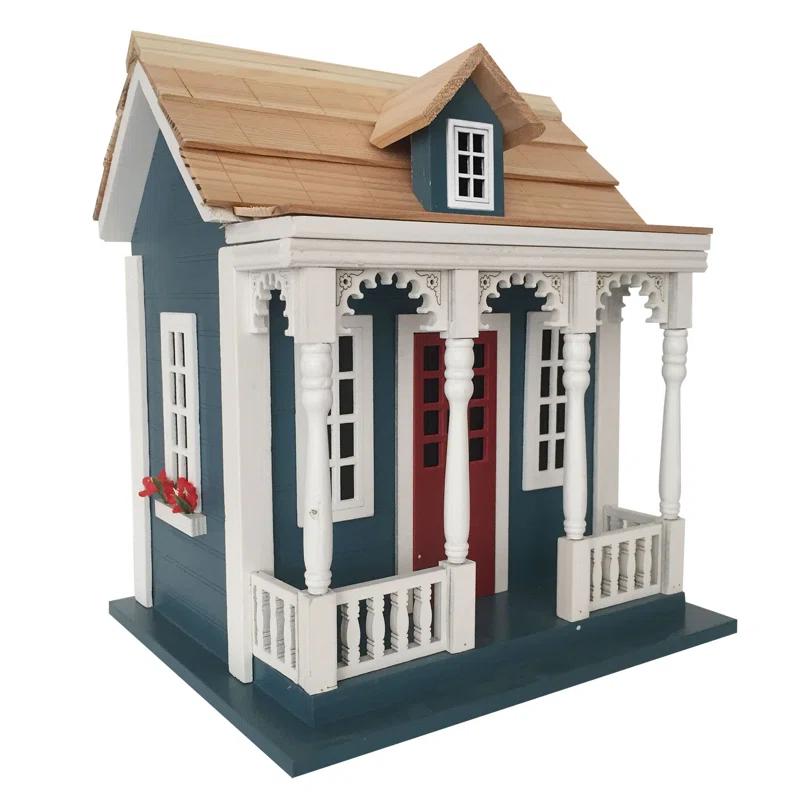 Home Bazaar Classic Series Bristol Cottage 11.75 in x 10.5 in x 9 in Birdhouse