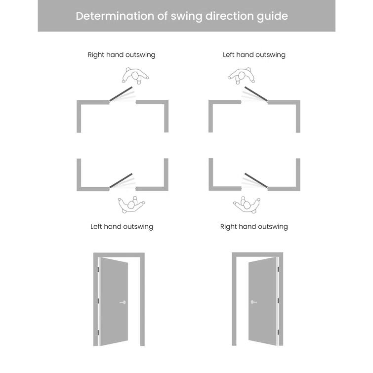 Belldinni Avon 01 1H Gold DIY-Friendly Manufactured Wood Solid Core Single Prehung Door