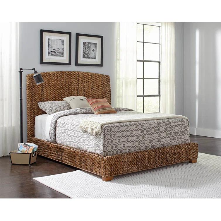 Arleen Rattan Bed