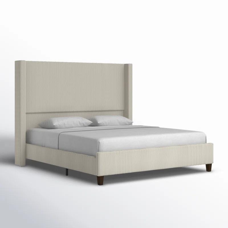 Willa Arlo™ Interiors Dunwoody Upholstered Wingback Platform Bed