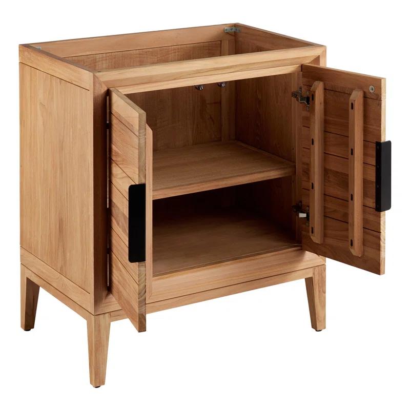 30" Aliso Single Bathroom Vanity Set with Rectangular Undermount Sink