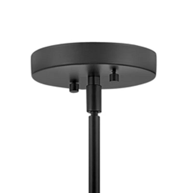 Lark Hux 5 - Light Fabric Dimmable Modern Linear Chandelier