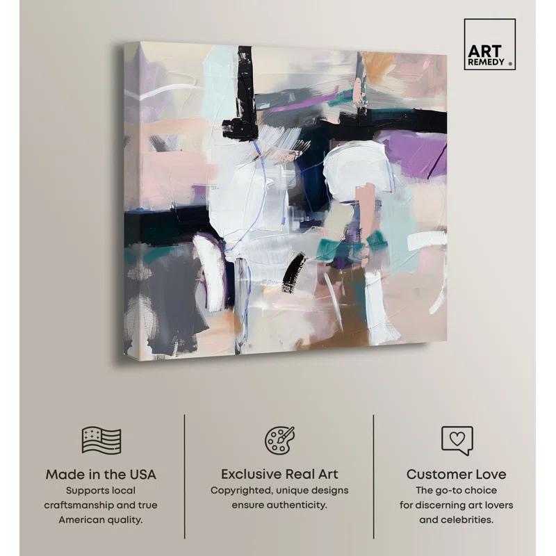 Art Remedy Development Pastel Color Abstract Wall Art by Art Remedy