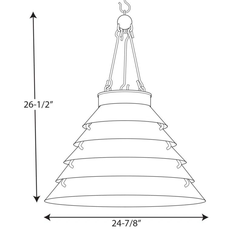Progress Lighting Surfrider - Light Single Pendant