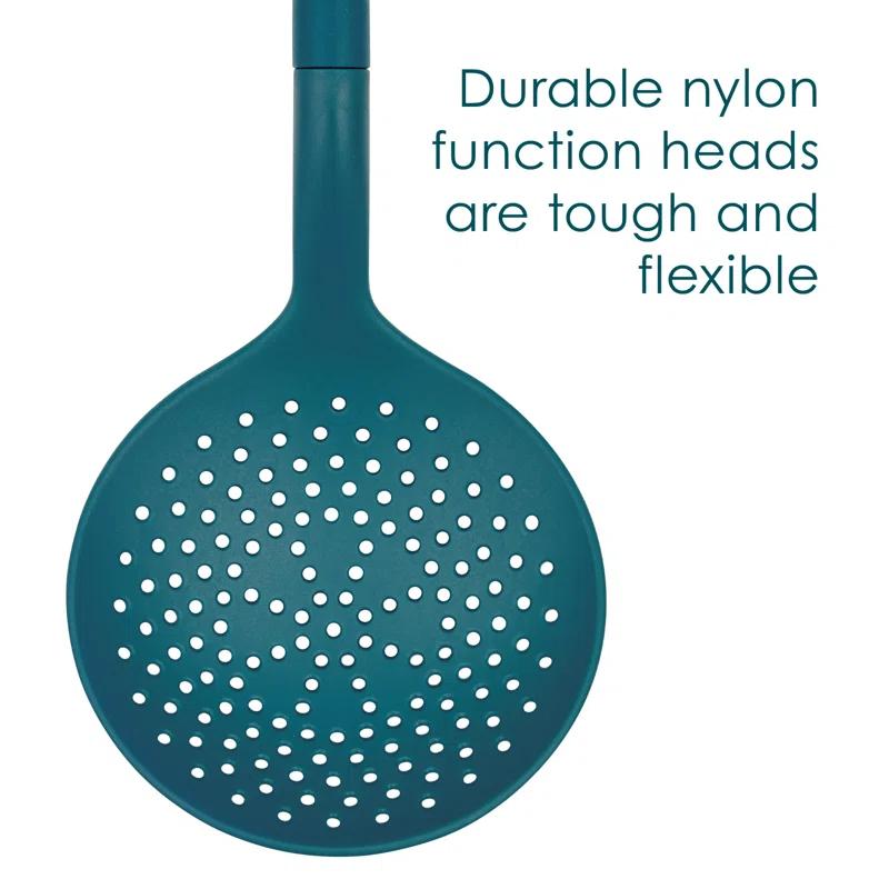 Rachael Ray Rachael Ray Lazy Tool Kitchen / Cooking Utensils Set, 2 Piece, Teal