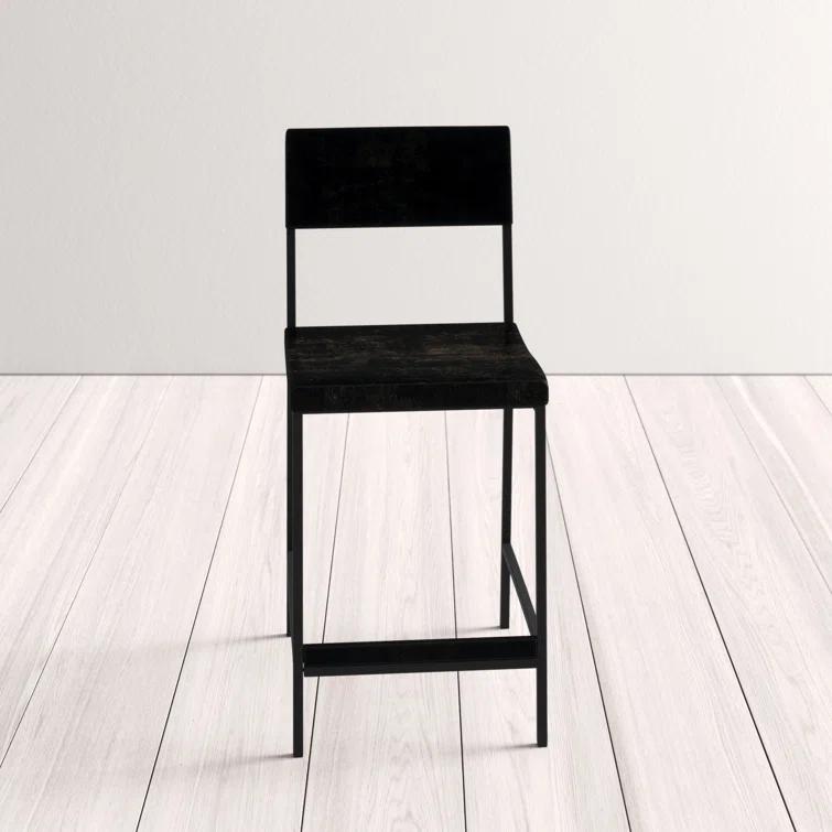 Carter Solid Wood Counter Stool