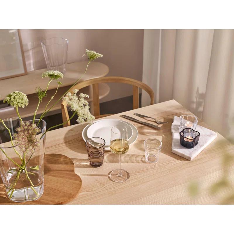 Aalto 2.25" Glass Tabletop Tealight Holder
