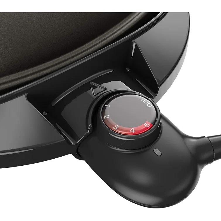 George Foreman George Foreman Indoor/Outdoor Electric Patio Grill, Apartment Approved, 15-Serving, Removable Stand, Black