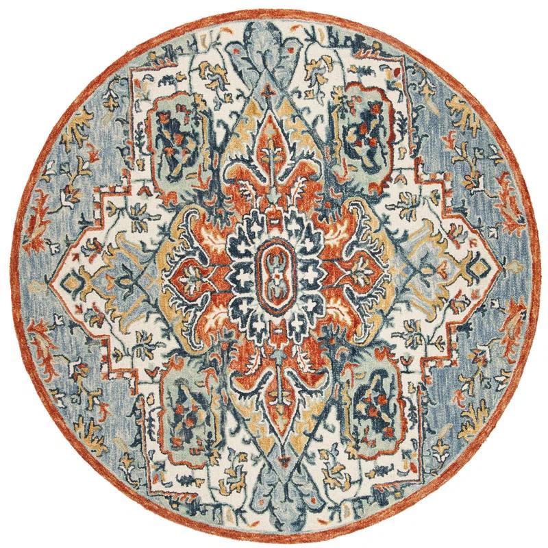 Bungalow Rose Vahakn Hand Tufted 80% Wool, 20% Cotton Southwestern Rug
