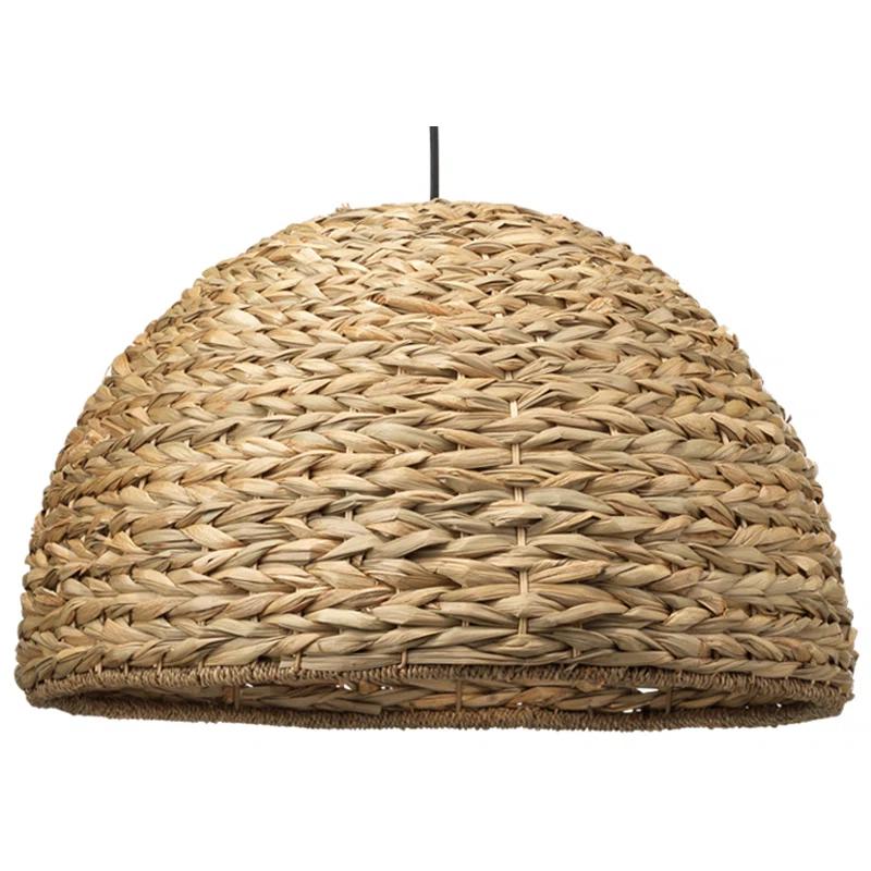 Shoreline Single Light Seagrass Pendant