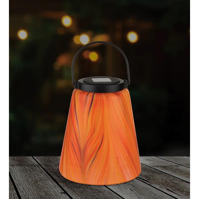 Regal Art & Gift 9'' Solar Powered Integrated LED Outdoor Lantern