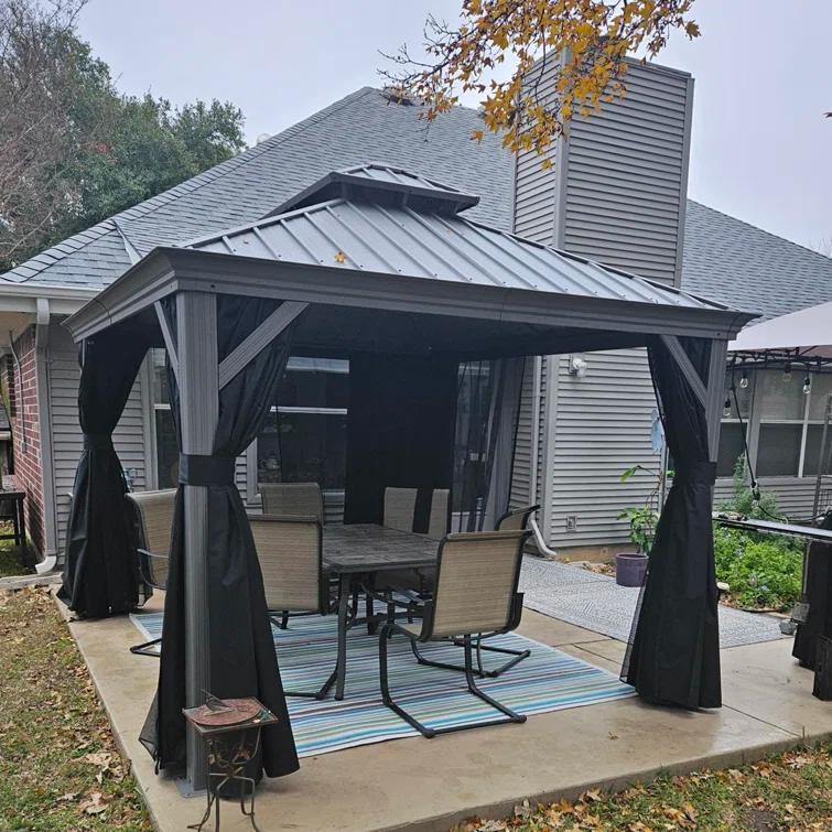Purple Leaf Purple Leaf Aluminum Patio Gazebo