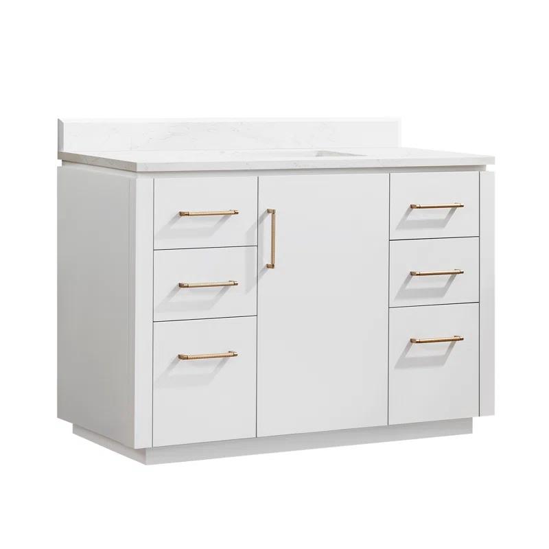 Cloverfield 48'' Single Bathroom Vanity
