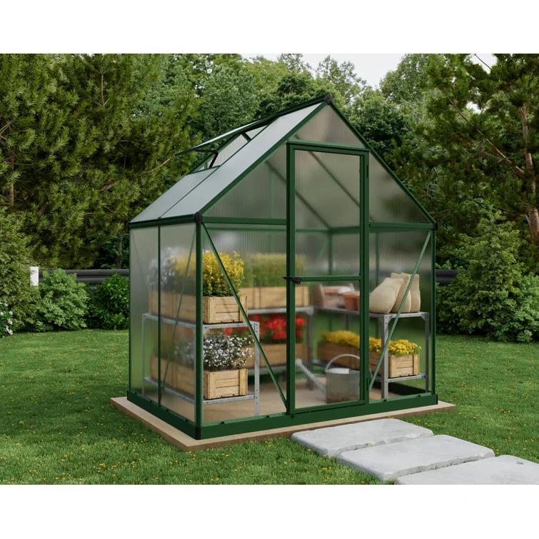 Palram - Canopia Mythos 72.8" W x 73" D Greenhouse