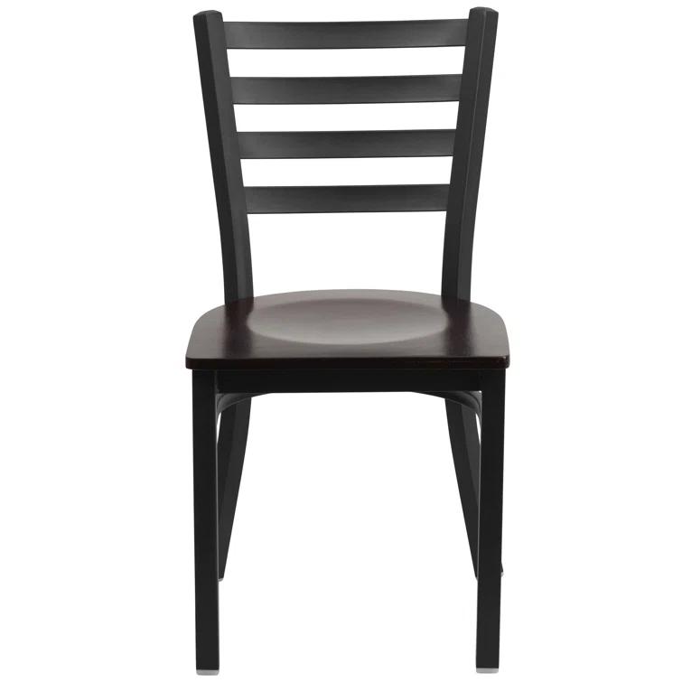 Flash Furniture Kendall Ladder Back Metal Restaurant Chair