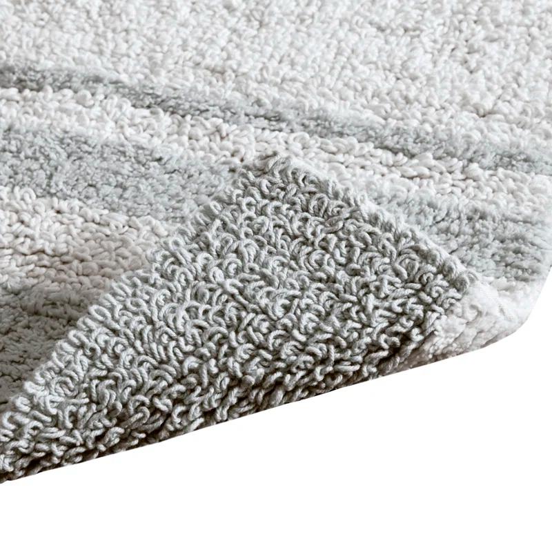 Madison Park Cotton Reversible Bath Rug