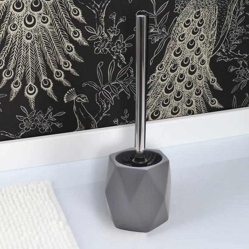 Evideco Evideco Stone Toilet Brush And Holder