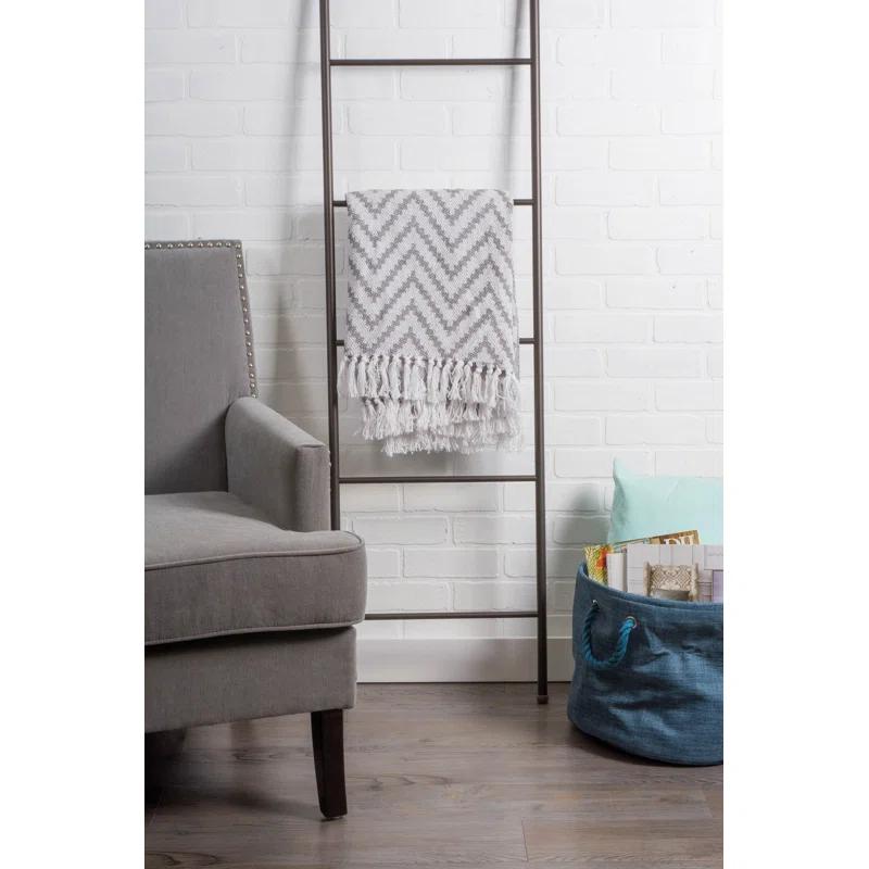 Design Imports Hand Woven Throw Blanket