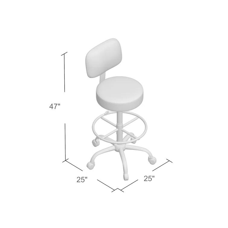 Boss Office Products Vinyl Drafting Chair